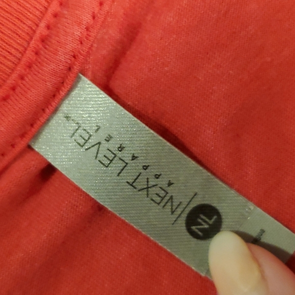 •Next Level•'Stronger Together' promo tee•LRG.•red & white short sleeve•NWOT• - Picture 5 of 14